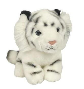 Tygrys biały siedzący 19cm