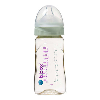 Antikoliková kojenecká láhev 240 ml - zelená Antikoliková kojenecká láhev 240 ml - zelená