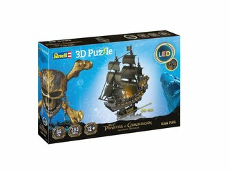 Puzzle 3D 293el Black Pearl - LED Edition 00155 Revell