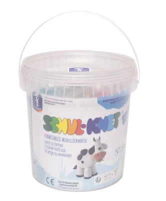 FEUCHTMANN SK Pevná netvrdnoucí modelína Small Bucket, 15 ks po 40 g