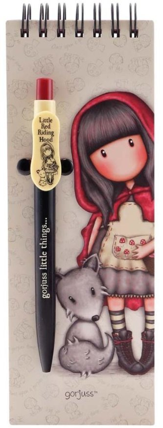 Notes z długopisem - Little Red Riding Hood