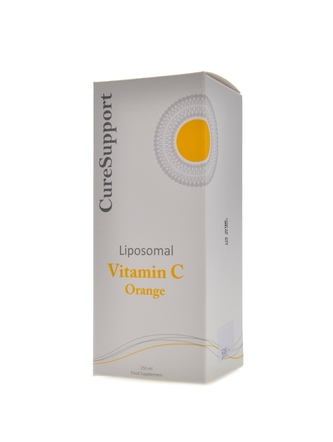 CureSupport - Liposomal Vitamin C 500mg 250ml pomeranč