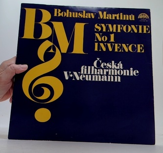B. Martinů: Symfonie č.1 invence - LP