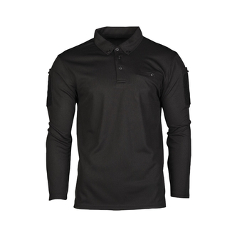 Polokošile Mil-Tec Long Quick Dry - černá, L