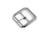 Kovová spona / přezka, průvlek 25 mm - 10 ks - 1 nikl