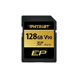 Patriot V90 SDXC 128GB UHS-II U3 Class 10 + Adaptér Patriot V90 SDXC 128GB UHS-II U3 Class 10 + Adaptér