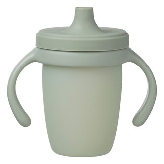 Silikonový hrneček s pítkem 240 ml - zelený Silikonový hrneček s pítkem 240 ml - zelený
