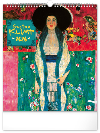 Kalendář 2026 nástěnný: Gustav Klimt, 30 x 34 cm