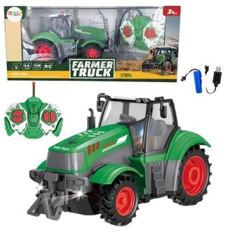 Traktor rolniczy RC zielony 1:24