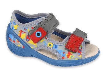 065P162 20 - SUNNY chlapecké sandálky Befado, auta 065P162_24