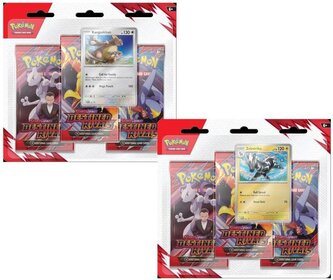 Pokémon TCG: Scarlet & Violet 10 Destined Rivals - 3 Blister Booster