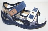 065P050 20 - SUNNY chlapecké sandálky Befado káro 065P050_20