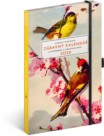 Kalendář 2026 Kateřiny Winterové - zábavný, 13 × 21 cm