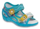 065P094 20 - SUNNY dívčí sandálky Befado tyrkys 065P094_20