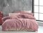 Prodloužené mušelínové povlečení 140x220, 70x90cm růžové