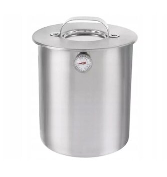 Šunkovar nerezový 2,5 l s teploměrem a sáčky