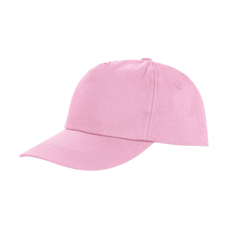 Kšiltovka Result 5 Panel - světle růžová