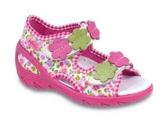 065X063 30 - SUNNY - sandálky Befado, kytičky 065X063_30