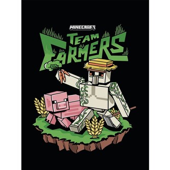 Obraz na plátně Minecraft - Team Farmers, 2 - 60×80 cm