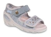 433P018 23 - SUNNY - dív.sandálky, stříbrná,cvočky 433P018_23
