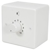 Adastra V12-VR, ovladač hlasitosti 12 W mono, bílý