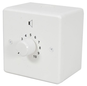 Adastra V12-VR, ovladač hlasitosti 12 W mono, bílý