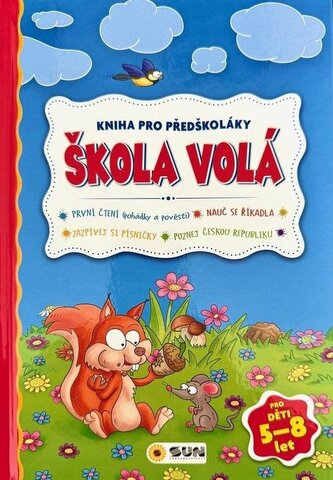Kniha pro předškoláky Škola volá
