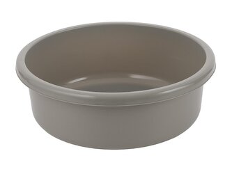 PLASTOVÁ KULATÁ MÍSA 41CM 13,5L SVĚTLE ŠEDÁ -BEN