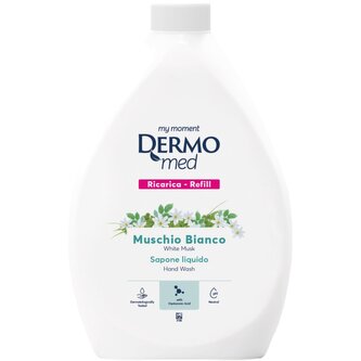 Dermomed tekuté mýdlo Náhrada Bílé květy 1 L