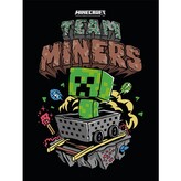 Obraz na plátně Minecraft - Team Miners, 2 - 60×80 cm