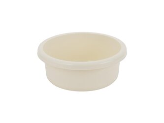 PLASTOVÁ KULATÁ MÍSA 26CM 4L KRÉMOVÁ -BEN