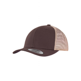 Kšiltovka Flexfit Retro Trucker 2-Tone - hnědá-béžová