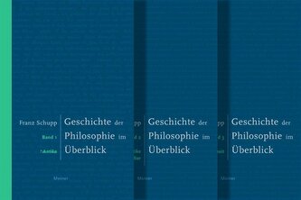 Geschichte der Philosophie im Überblick 1-3