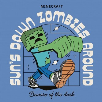 Obraz na plátně Minecraft - Zombie, 2 - 30×30 cm