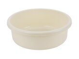 PLASTOVÁ KULATÁ MÍSA 41CM 13,5L KRÉMOVÁ -BEN