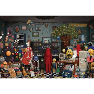 Plakát, Obraz - Don't Hug Me I'm Scared - Group Shot, 91.5 × 61 cm