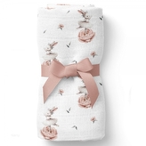 Bambusová plenka lux, 75x75cm, Králíčci