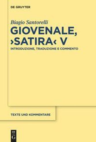 Giovenale, \"Satira\" V