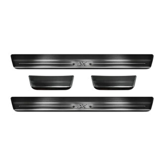 Prahové lišty Toyota Aygo X 2022- (tmavé, matné)