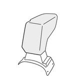 Loketní opěrka Nissan Juke 2010-2019 (pouze bez vyhřívaných sedaček, adaptér)