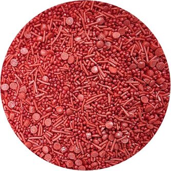 Cukrové zdobení Rudá záře 80g - I LOVE CAKES