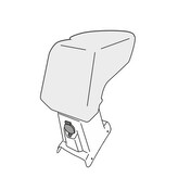 Loketní opěrka Smart ForFour 2014-2021 (pouze adaptér)