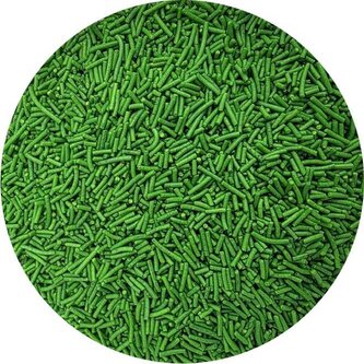 Cukrové zdobení tyčinky zelené 80g - I LOVE CAKES