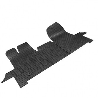 Gumové autokoberce Ford Transit / Tourneo Custom 2018- (přední, 3 místa, manuál)