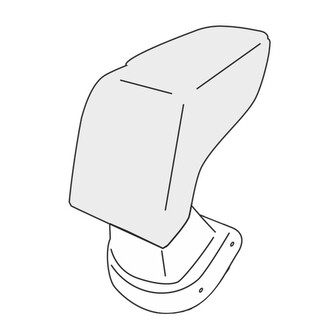 Loketní opěrka Hyundai i20 2008-2014 (pouze adaptér)