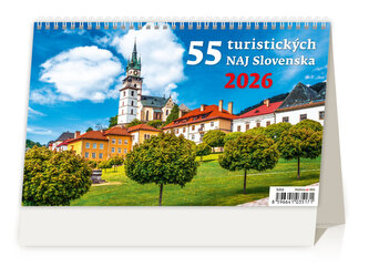 Slovenský kalendár 55 turistických NAJ Slovenska