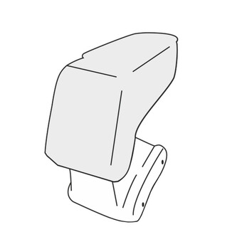 Loketní opěrka Renault Fluence 2009-2016 (pouze adaptér)