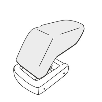 Loketní opěrka Hyundai i30 2007-2012 (pouze adaptér)