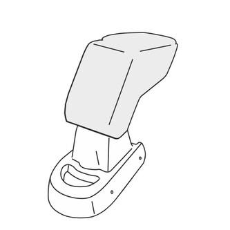 Loketní opěrka Nissan Note 2013-2020 (pouze adaptér)