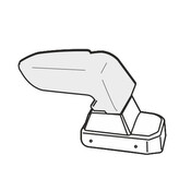 Loketní opěrka Suzuki Jimny 2018- (pouze adaptér)